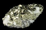 Quartz and Gleaming Pyrite Association - Peru #149699-1